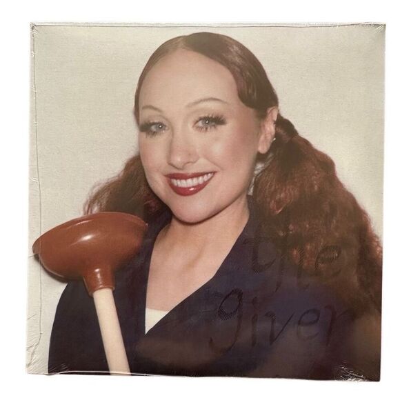 Chappell Roan The Giver 7” Vinyl White & Blue Swirl Plumber Edition New Sealed - Picture 2 of 3